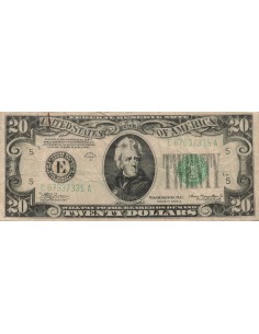 Etats Unis d'Amérique 20 dollars 1934