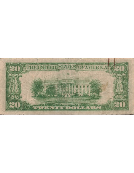 Etats Unis d'Amérique 20 dollars 1934