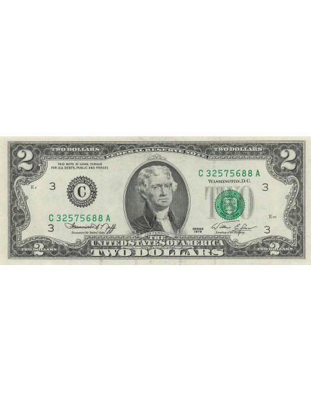 Etats Unis d'Amérique 2 dollars 1976