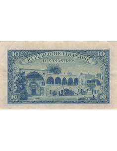 Liban 10 piastres 1950 2