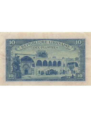 Liban 10 piastres 1950