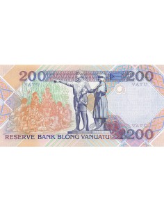 Vanuatu 200 vatu 1995 2