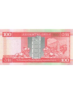 Hong-Kong 100 dollars 1993 2
