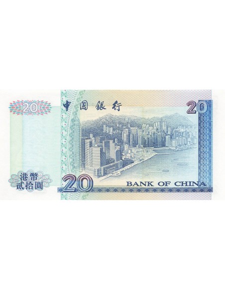 Hong-Kong 20 dollars 1994