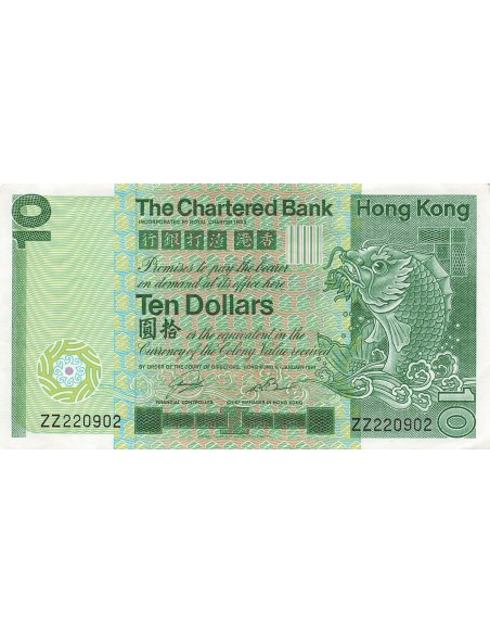 Hong-Kong 10 dollars 1981