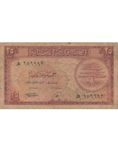 Liban 25 piastres 1950