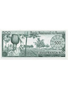 Rwanda 500 francs 1974 2