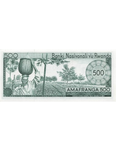 Rwanda 500 francs 1974