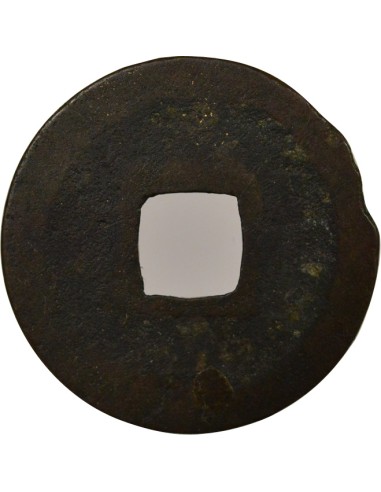 Japon Genpotsuho 1 mon Laiton 1668-1685 Nagasaki