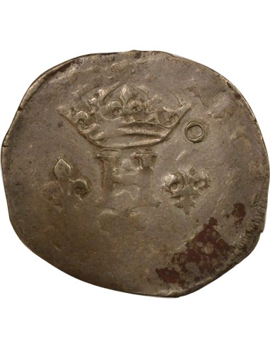Henri III 2 sols Billon 1580-1590 N Montpellier