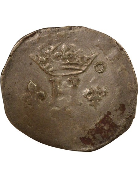 Henri III 2 sols Billon 1580-1590 N Montpellier