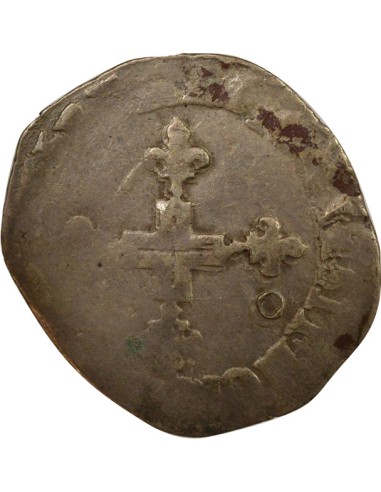 Henri III 2 sols Billon 1580-1590 N Montpellier