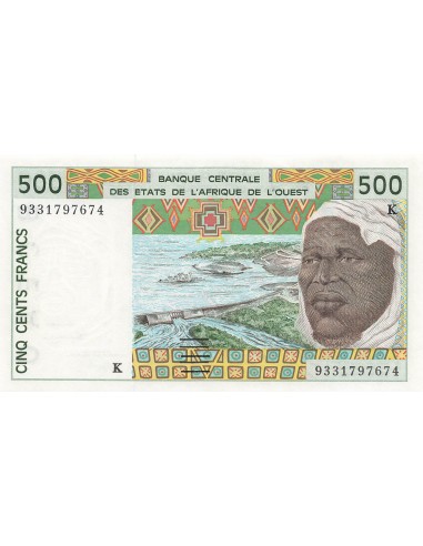 BCEAO 500 francs 1993