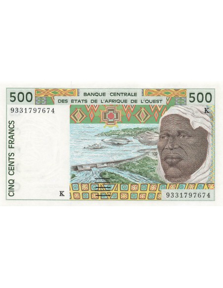 BCEAO 500 francs 1993