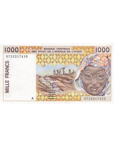 BCEAO 1000 francs 1996
