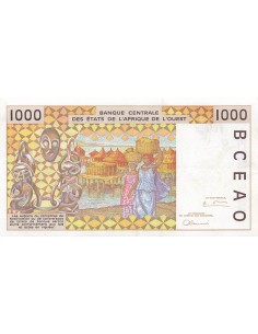 BCEAO 1000 francs 1996 2