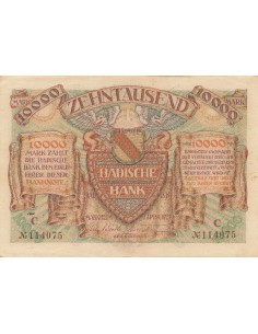Baden 10000 mark 1923