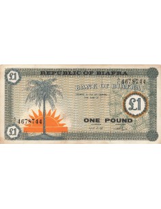 Biafra 5 pound 1967