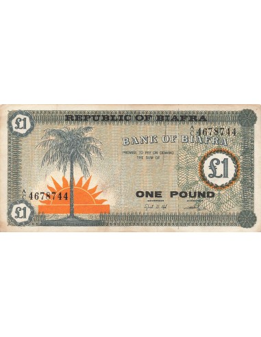 Biafra 5 pound 1967