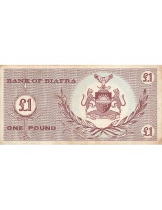 Biafra 5 pound 1967 2