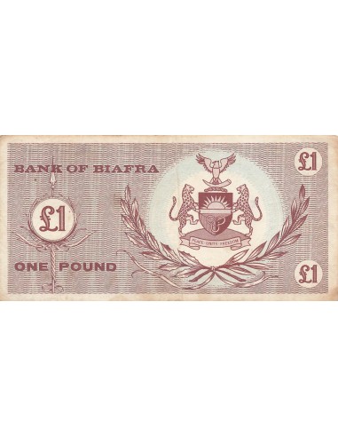 Biafra 5 pound 1967