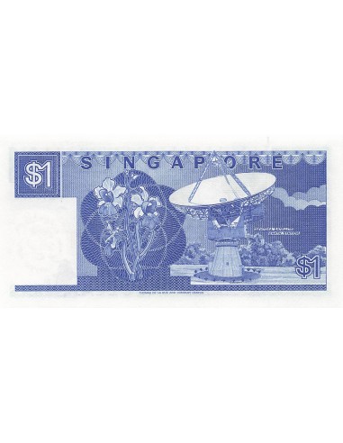 Singapour 1 dollar 1987