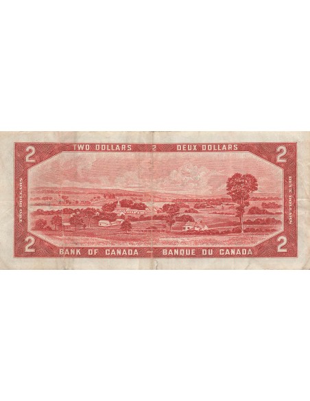 Reine d'Angleterre et du Commonwealth 2 dollars 1954