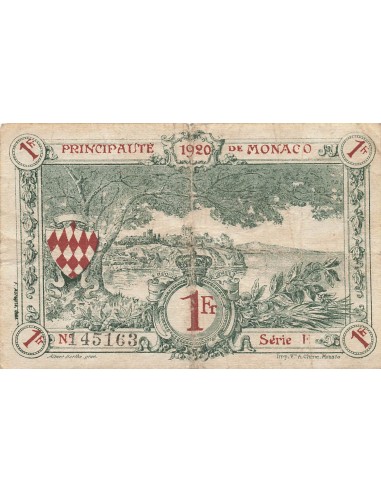 Monaco 1 franc 1920