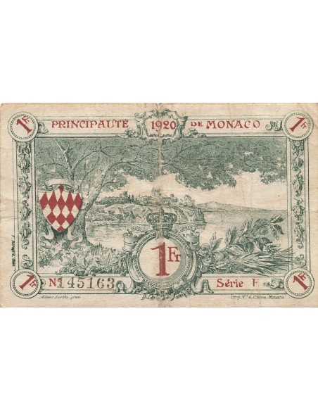 Monaco 1 franc 1920