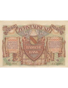 Baden 10000 mark 1923