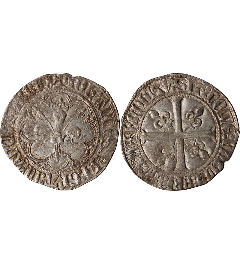 JEAN LE BON - GROS A LA FLEUR DE LYS