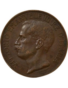 Italie Victor Emanuele III 10 centesimi Bronze 1911 R Rome 2