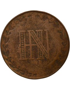 Etats Allemands Jérôme Bonaparte 3 centimes Cuivre 1812 C Cassel 2