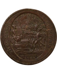 au Serment 5 sols Cuivre 1792 Birmingham 2