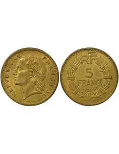 Lavrillier 5 francs Bronze-Alu 1946 C Castelsarrasin