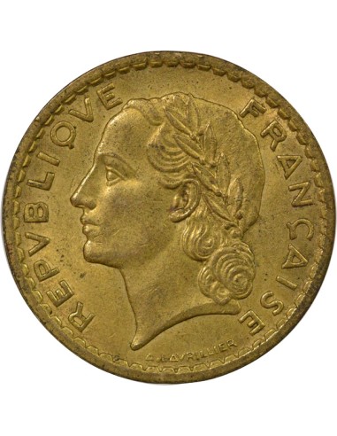 Lavrillier 5 francs Bronze-Alu 1946 C Castelsarrasin