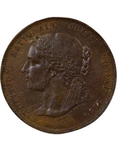 Suisse Usine Genévoise de Dégrossissage d'Or 1 médaille Cuivre 1896 2