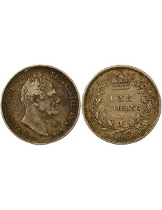 Grande Bretagne Guillaume IV 1 schilling Argent 1834 Londres