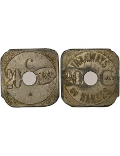 20 centimes Zinc Nickelé