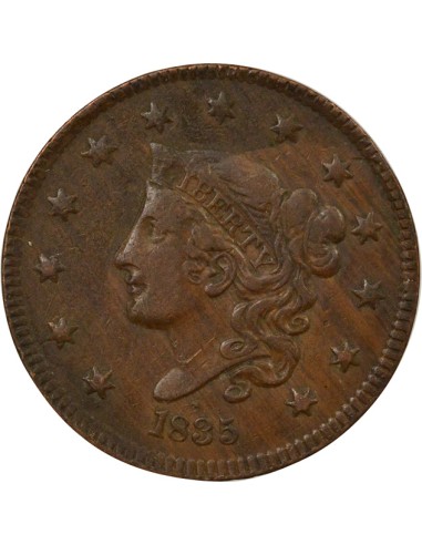 Type 2 1 cent Cuivre 1835 Philadelphie