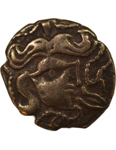 Gaule (Osismes) A la Tente 1/4 statère Electrum Ie Siècle Av JC 2