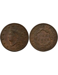 USA Type 1 1 cent Cuivre 1828 Philadelphie