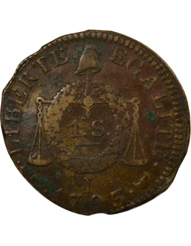 A la Balance 1 sol Métal de Cloche 1793 I Limoges