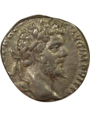 Rome Empire Septime Sévère Empereur à Cheval 1 denier Argent 197 Laodicea ad Mare