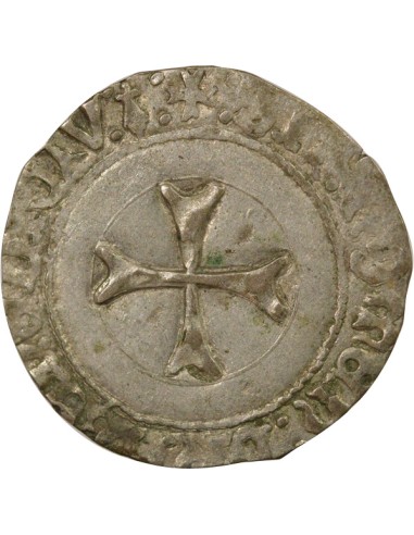 Duché de Bretagne François II de Bretagne A la Targe 1 blanc Billon 1458-1488 9 Rennes