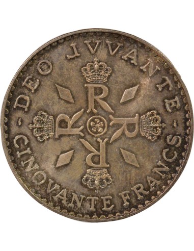 Monaco Rainier III de Monaco 50 francs Argent 1974 Pessac