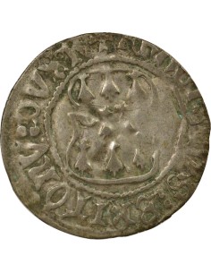 Duché de Bretagne François II de Bretagne A la Targe 1 blanc Billon 1458-1488 9 Rennes 2