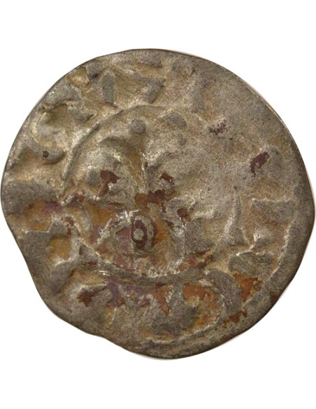 Duché de Bretagne Étienne I de Penthièvre 1 denier Billon 1138-1184 Guingamp