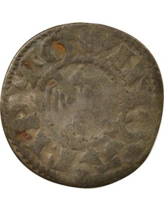 Duché de Bretagne Étienne I de Penthièvre 1 denier Billon 1138-1184 Guingamp 2