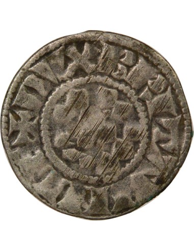 Duché de Bretagne 1 denier Billon 1270-1341 Guingamp